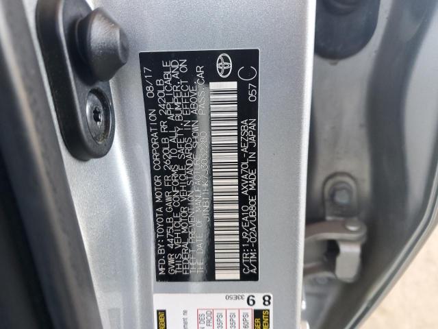 2018 TOYOTA CAMRY - JTNB11HK7J3032280