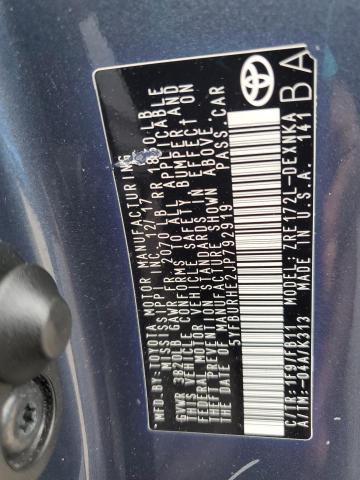 2018 TOYOTA COROLLA L 5YFBURHE2JP792919