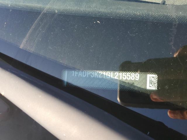 2016 FORD FOCUS SE - 1FADP3K21GL215589