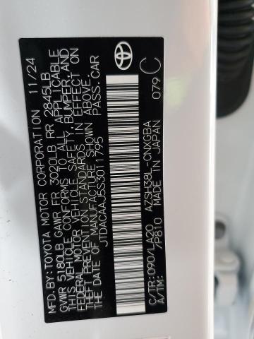 2025 TOYOTA CROWN SIGN #3304021630