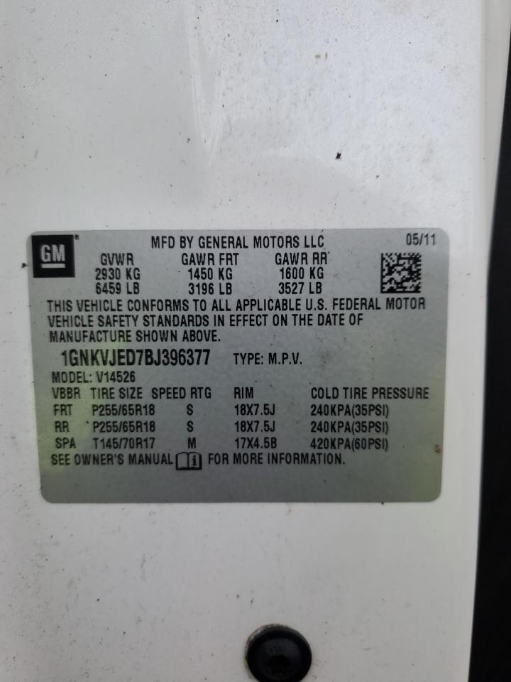 CHEVROLET TRAVERSE LT