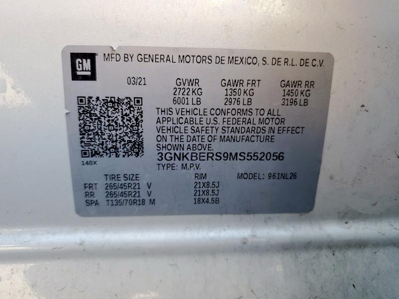 2021 CHEVROLET BLAZER RS #3305638722