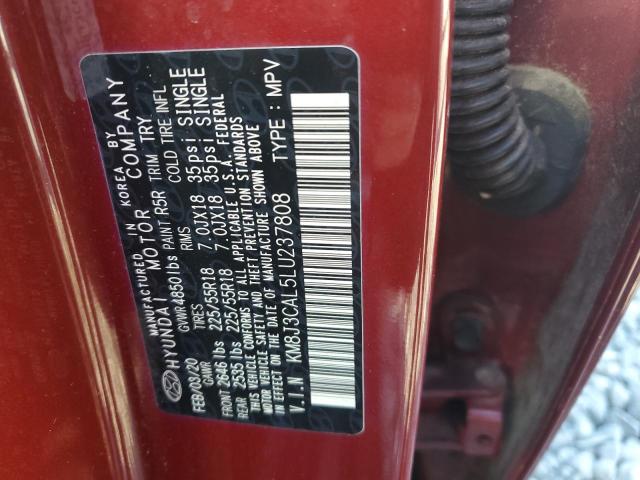 2020 HYUNDAI TUCSON LIM - KM8J3CAL5LU237808