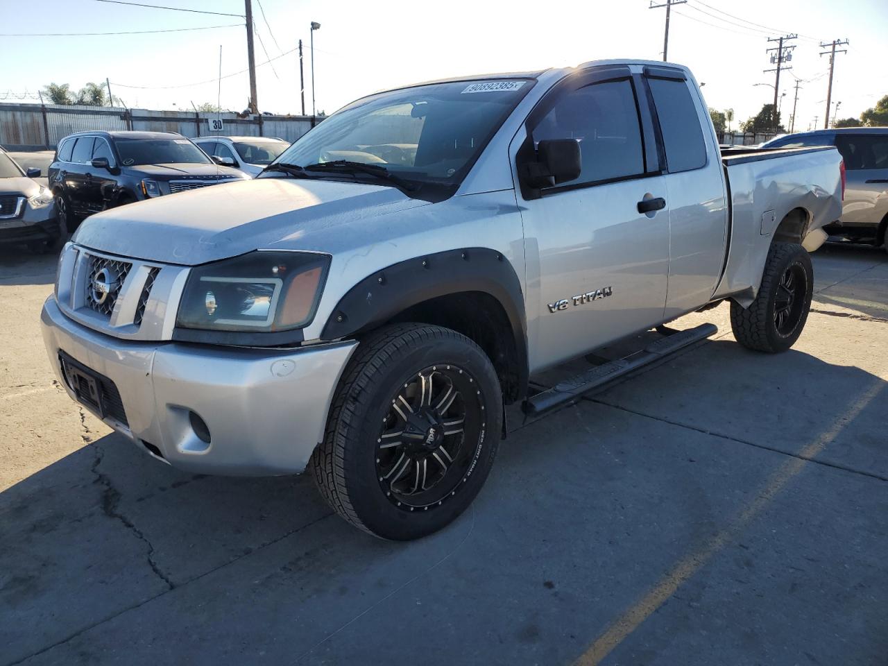 Lot #3283770444 2008 NISSAN TITAN XE
