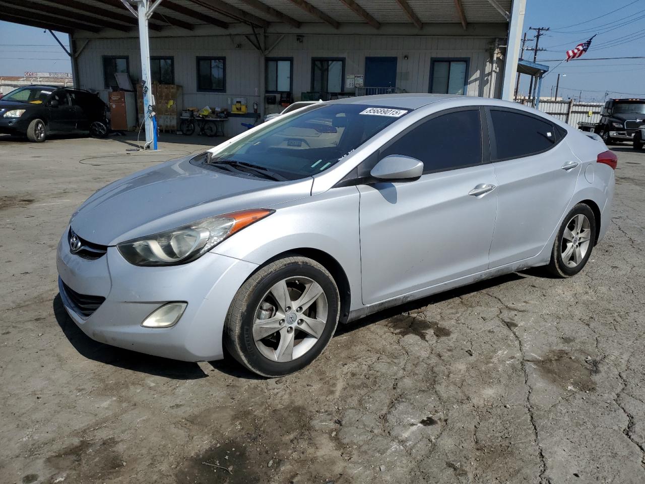 Lot #3293270445 2013 HYUNDAI ELANTRA GL
