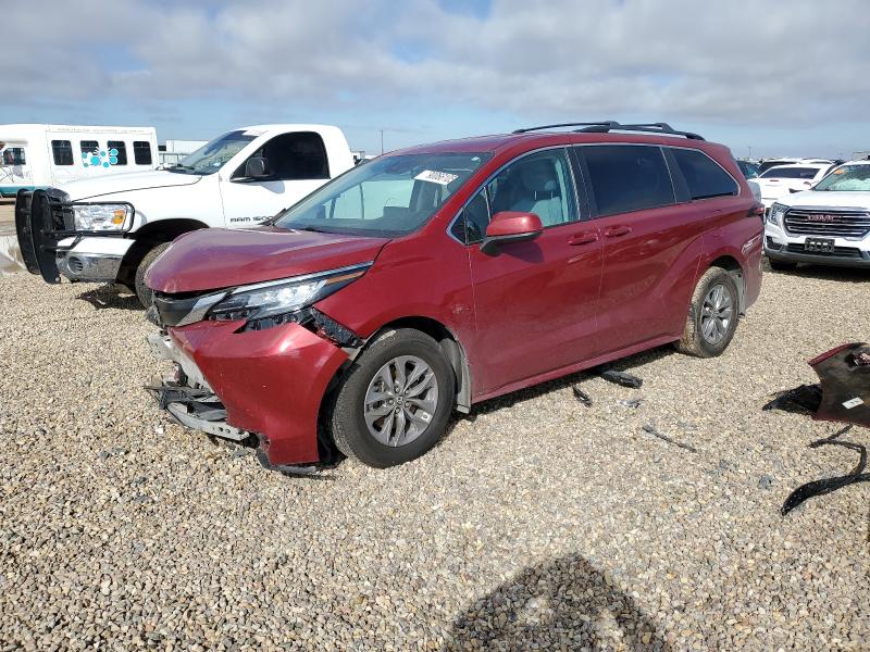 Global Auto Auctions: 2022 TOYOTA SIENNA LE