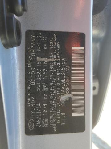 2014 HYUNDAI ACCENT GLS - KMHCT4AE9EU645750