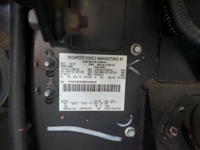 2021 FORD F59 #3305407309