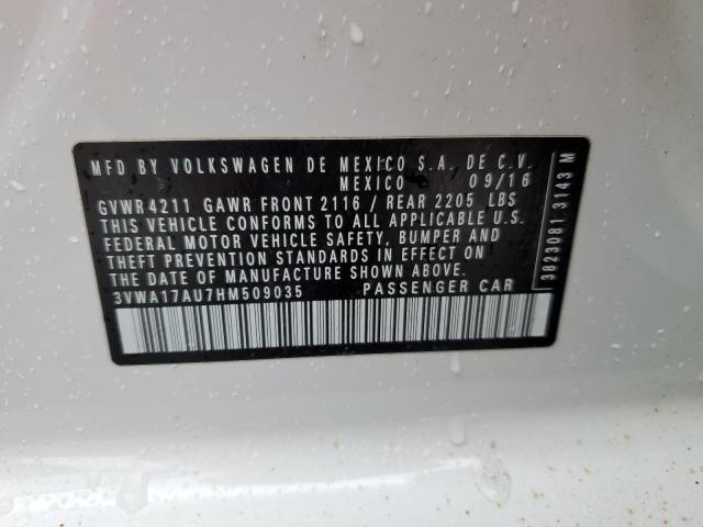 2017 VOLKSWAGEN GOLF SPORT #3265804251