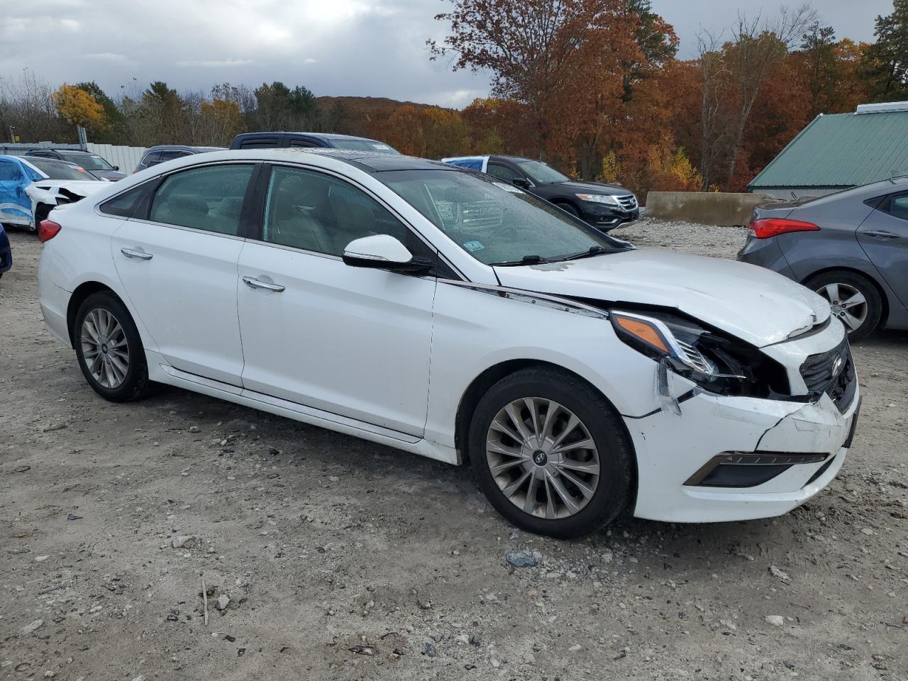 Lot #3315814346 2015 HYUNDAI SONATA SPO