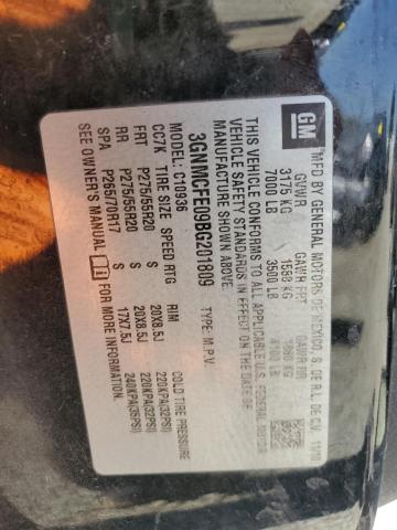 2011 CHEVROLET AVALANCHE #3278581940