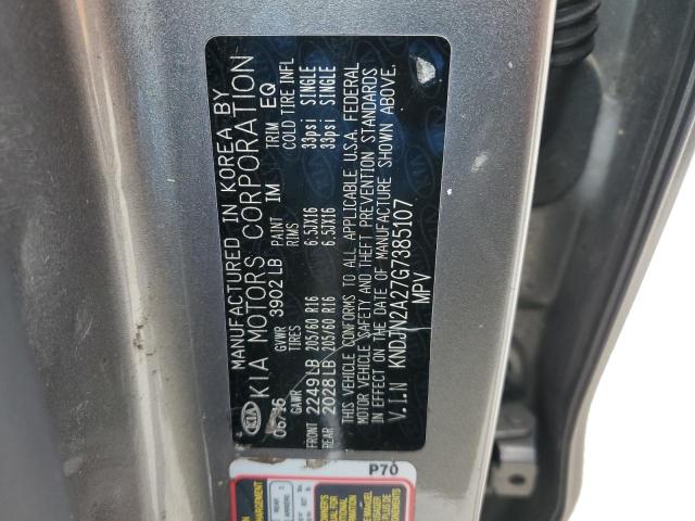 2016 KIA SOUL - KNDJN2A27G7385107