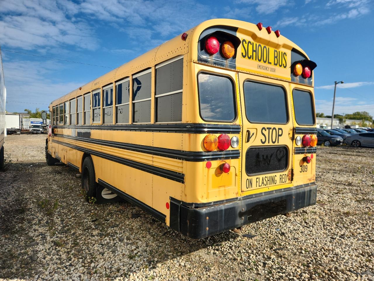 Lot #3268363264 2012 BLUE BIRD SCHOOL BUS