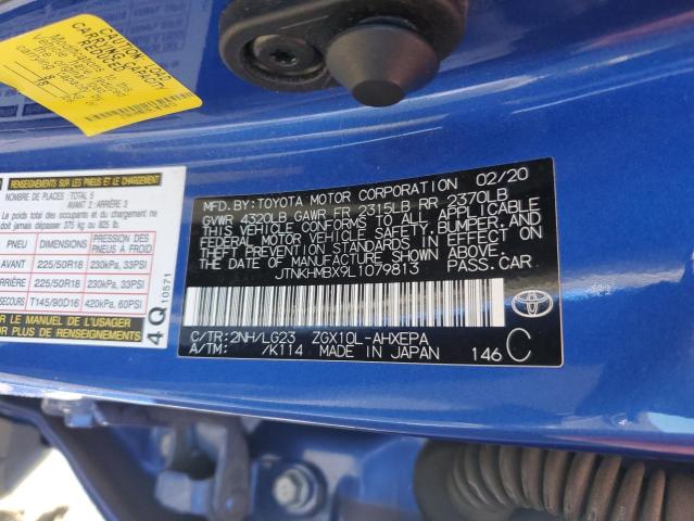 2020 TOYOTA C-HR XLE #3296875850