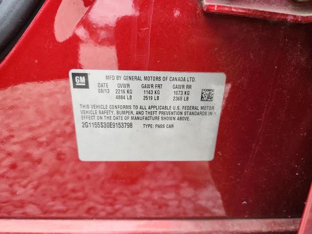 2014 CHEVROLET IMPALA LTZ - 2G1155S30E9153798