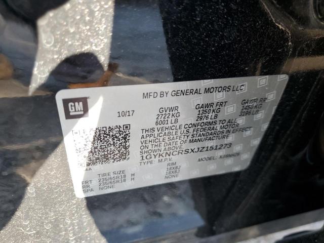 2018 CADILLAC XT5 LUXURY - 1GYKNCRSXJZ151273