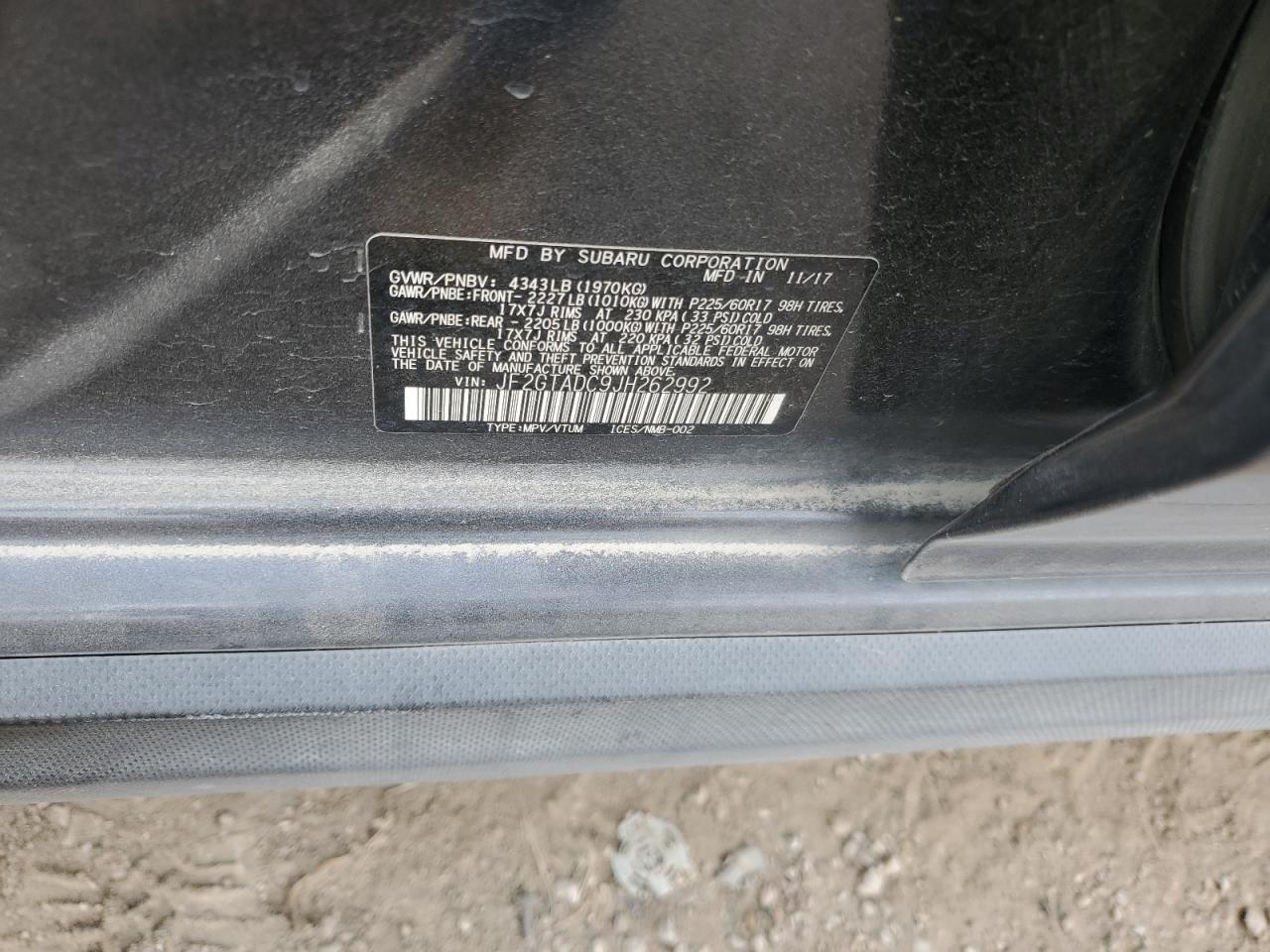 SUBARU CROSSTREK PREMIUM