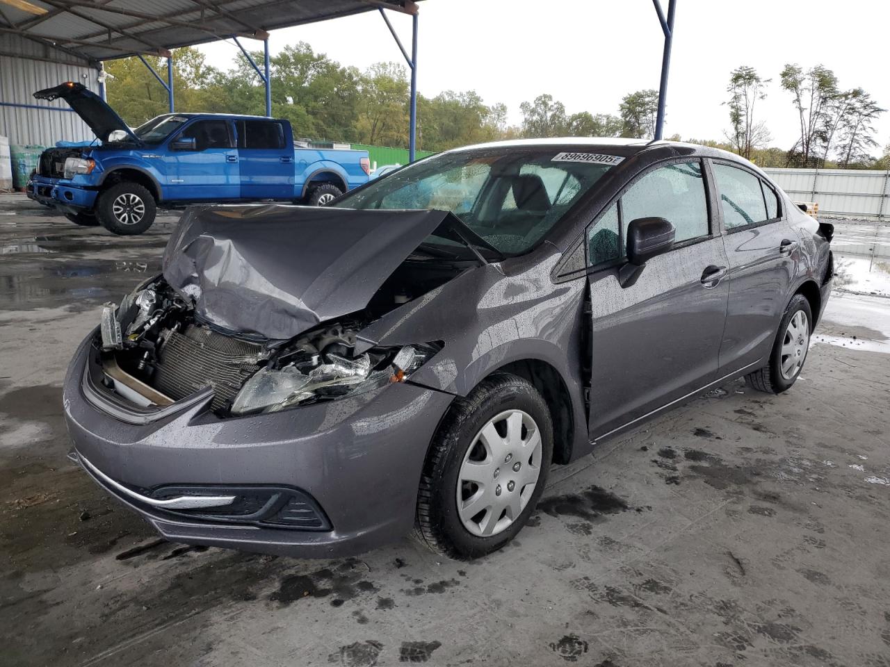 Lot #3297152524 2015 HONDA CIVIC