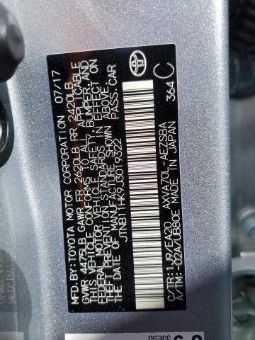 2018 TOYOTA CAMRY L JTNB11HK9J3019322