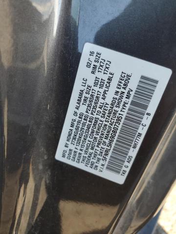 2016 HONDA ODYSSEY EXL - 5FNRL5H69GB073951