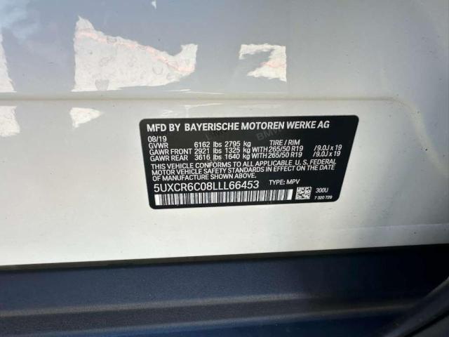 2020 BMW X5 XDRIVE4 5UXCR6C08LLL66453