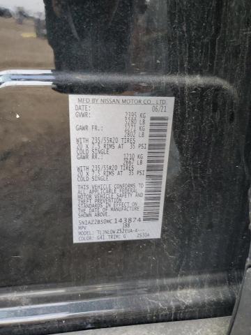 2021 NISSAN MURANO SV 5N1AZ2BS0MC143874