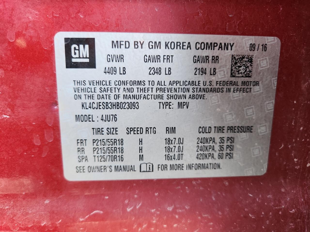 BUICK ENCORE PREFERRED