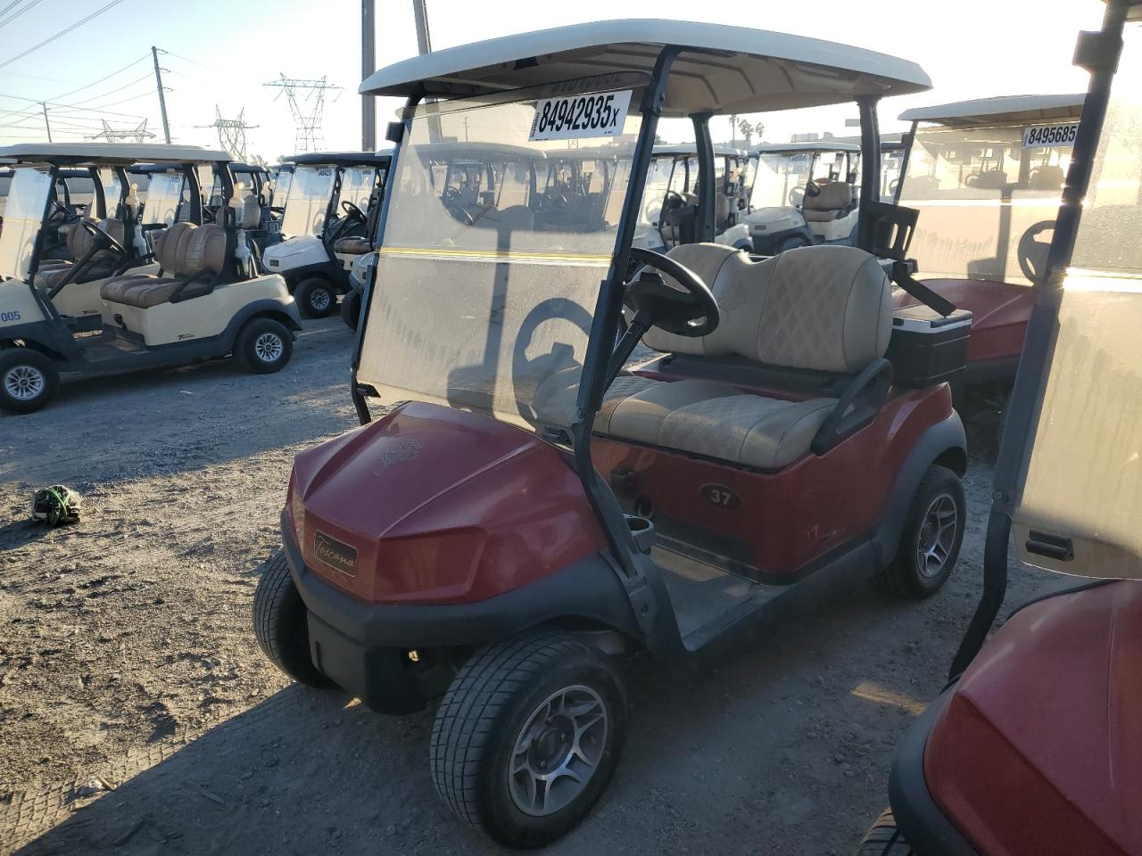 Lot #3263696691 2020 CLUB CAR TEMPO LITHIUM