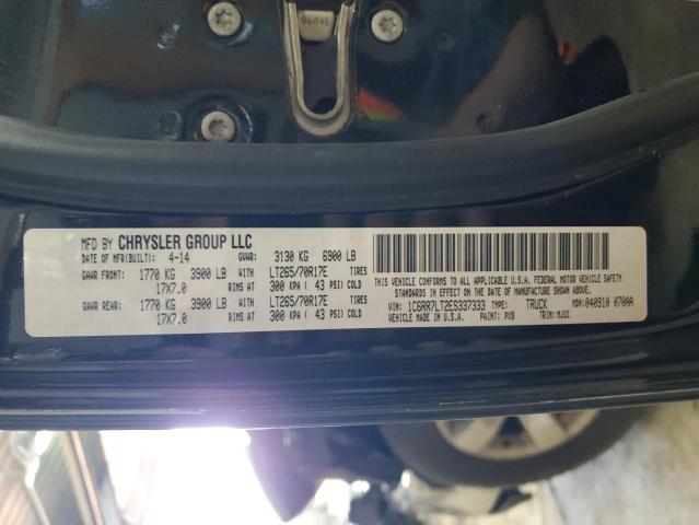 2014 RAM 1500 SLT - 1C6RR7LT2ES337333