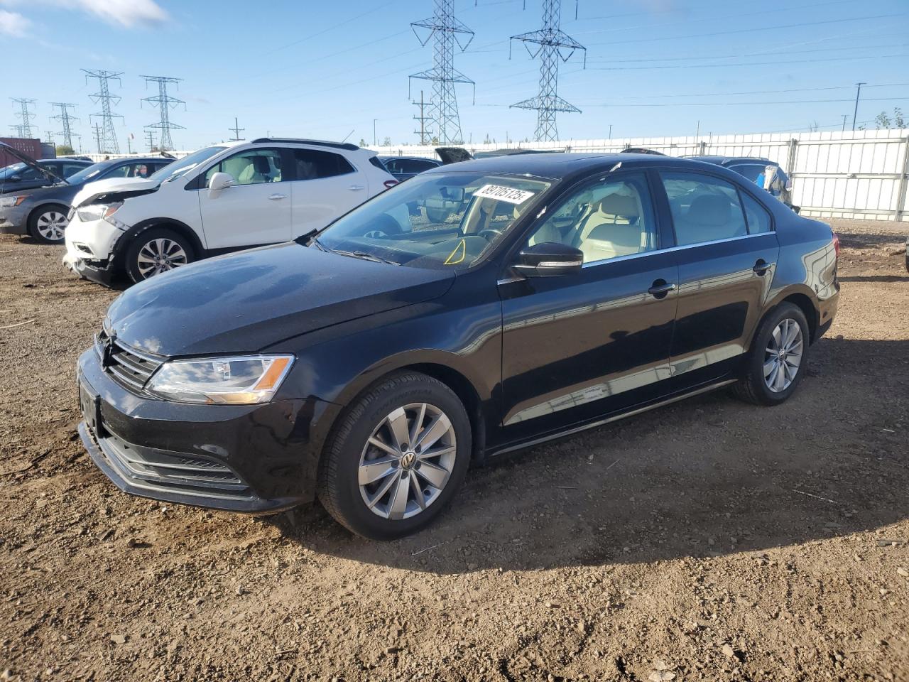 Lot #3291338168 2015 VOLKSWAGEN JETTA SE