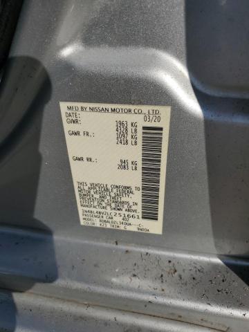 2020 NISSAN ALTIMA S 1N4BL4BV2LC251661