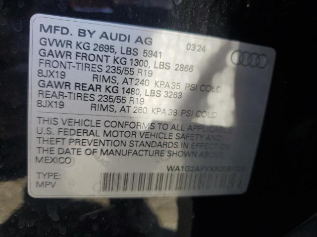 2024 AUDI Q5 E PREMI WA1G2AFYXR2081726