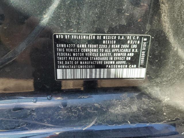 2016 VOLKSWAGEN GTI S/SE - 3VW447AU1GM053651