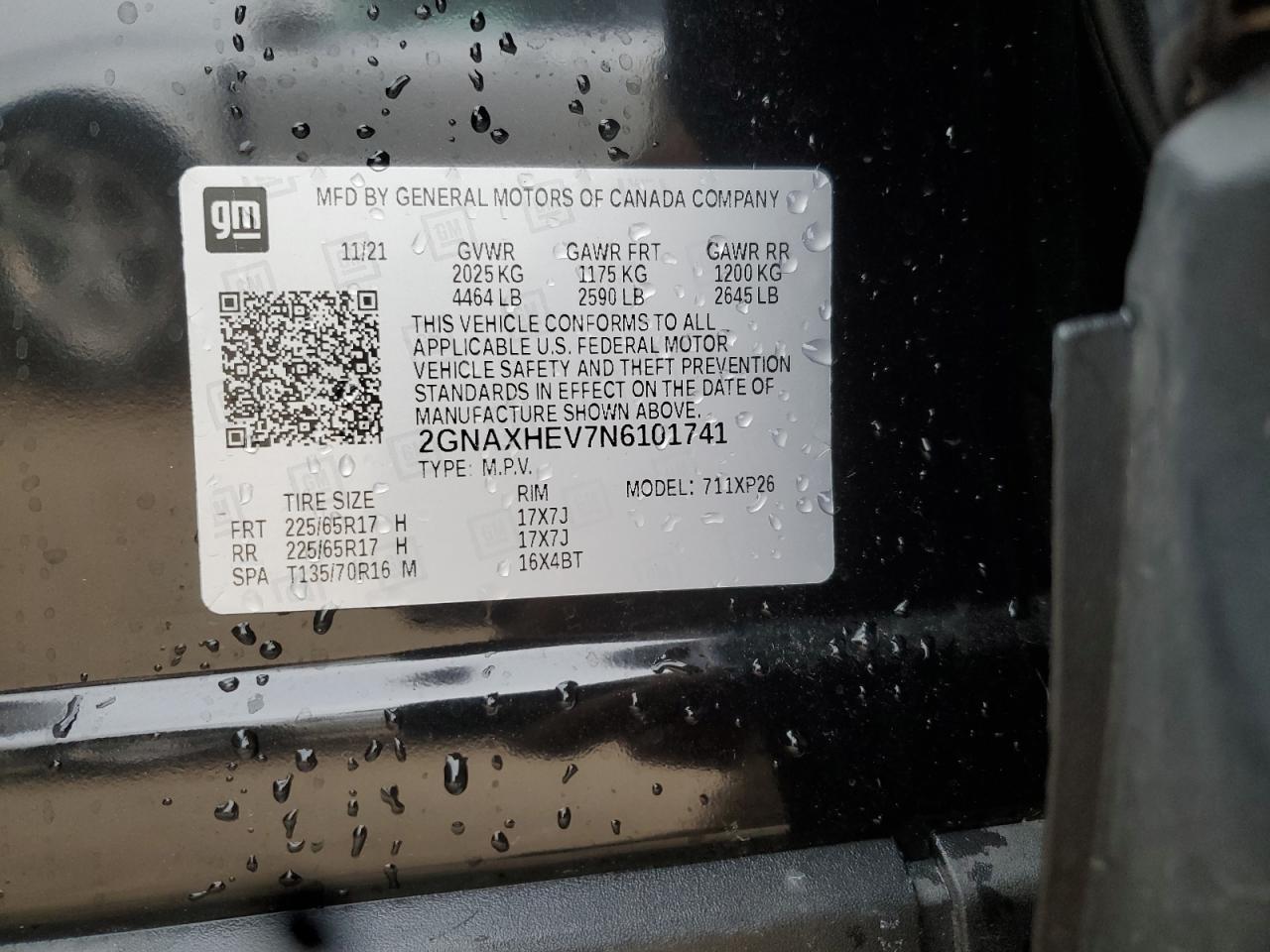 CHEVROLET EQUINOX LS