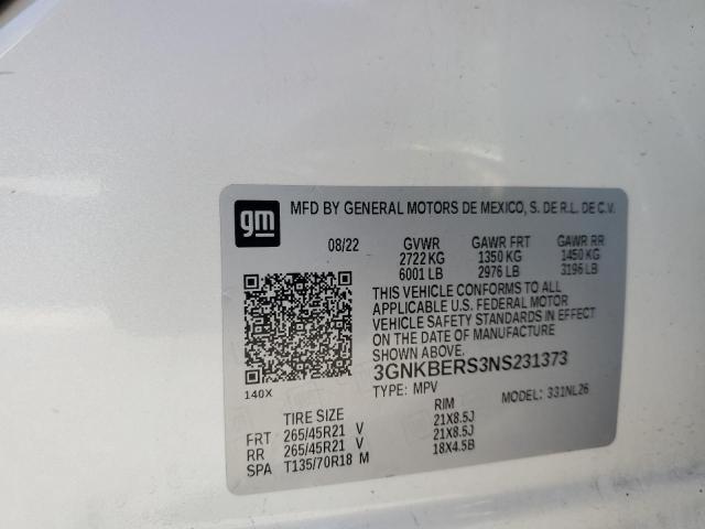 2022 CHEVROLET BLAZER RS #3297236399