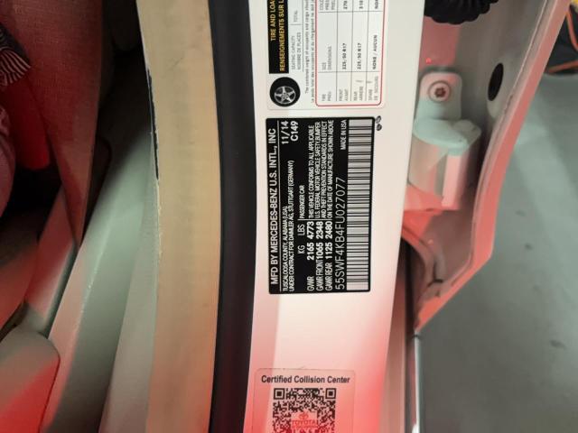 2015 MERCEDES-BENZ C 300 4MAT 55SWF4KB4FU027077