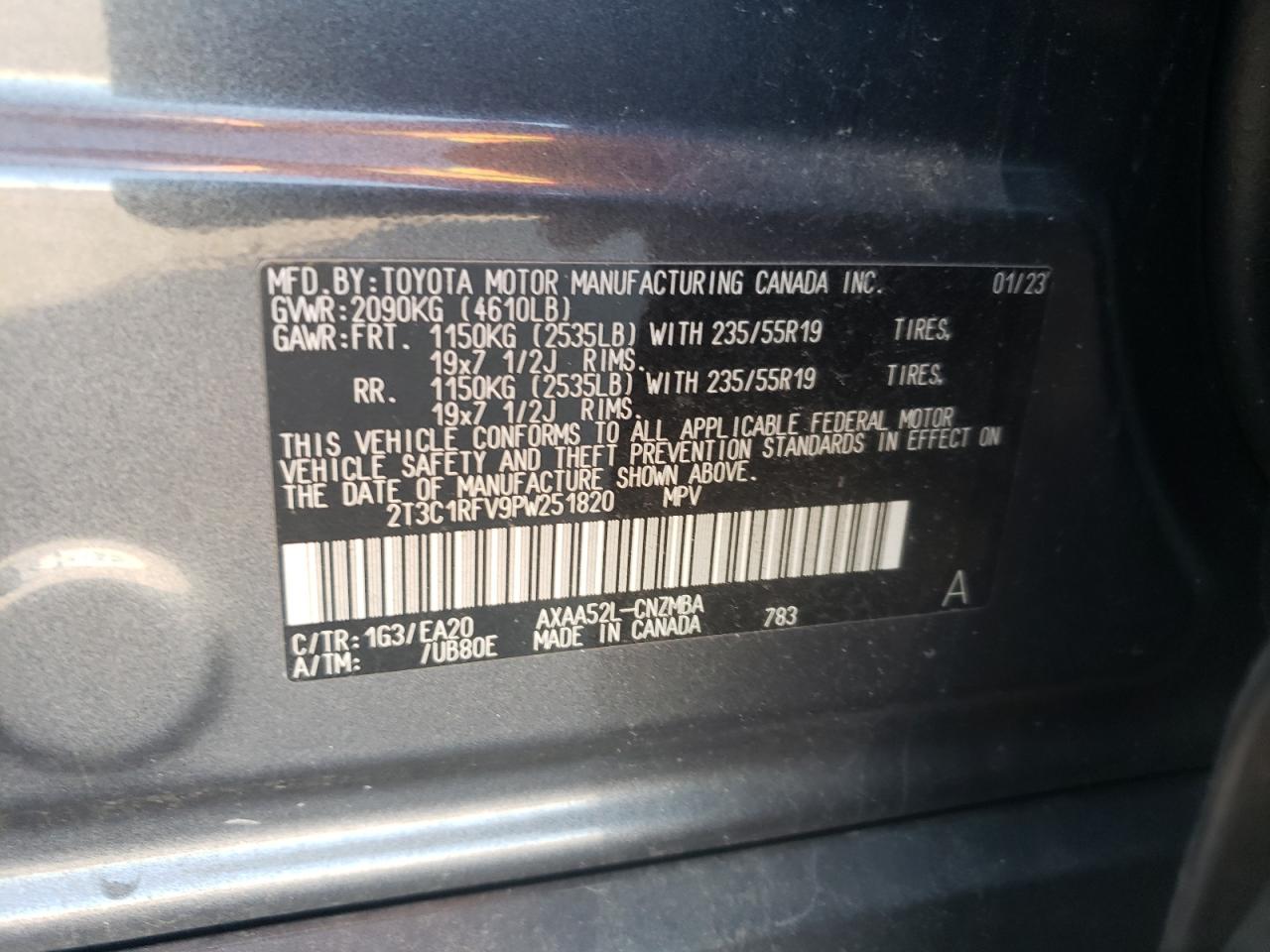 TOYOTA RAV4 XLE PREMIUM