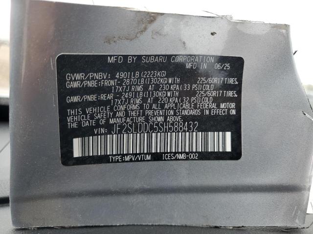 2025 SUBARU FORESTER P #3294627039
