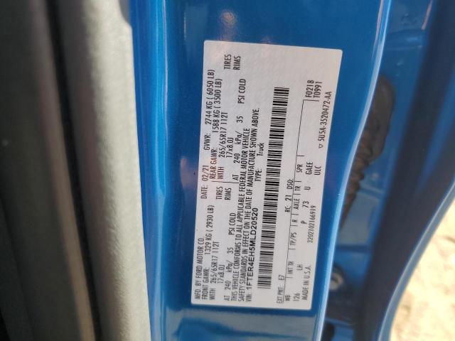 2021 FORD RANGER XL - 1FTER4EH5MLD20520