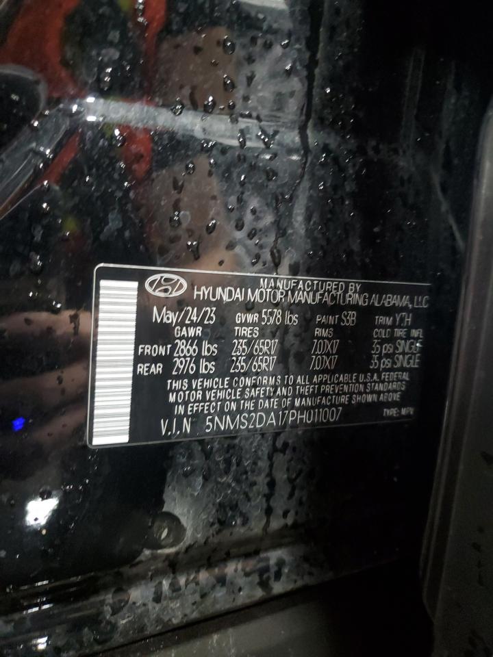 HYUNDAI SANTA FE BLUE