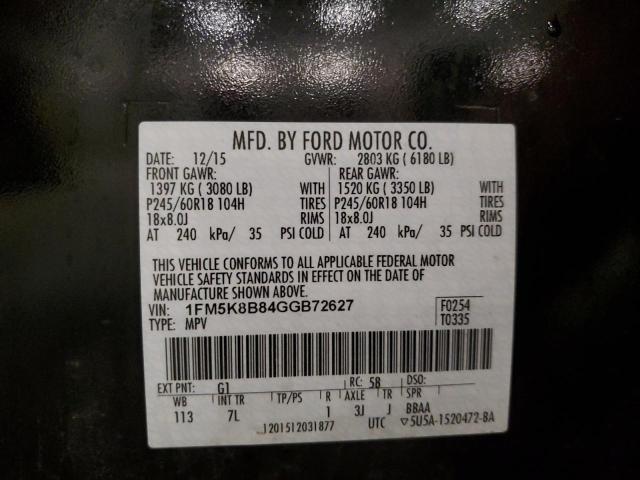 2016 FORD EXPLORER #3291349148