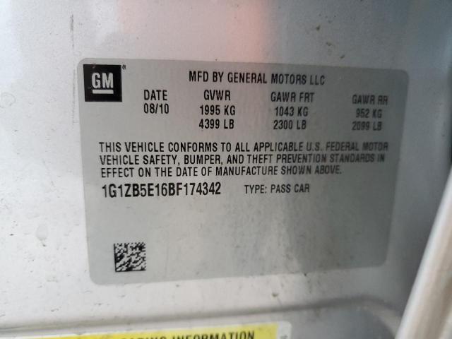 2011 CHEVROLET MALIBU LS #3302765382