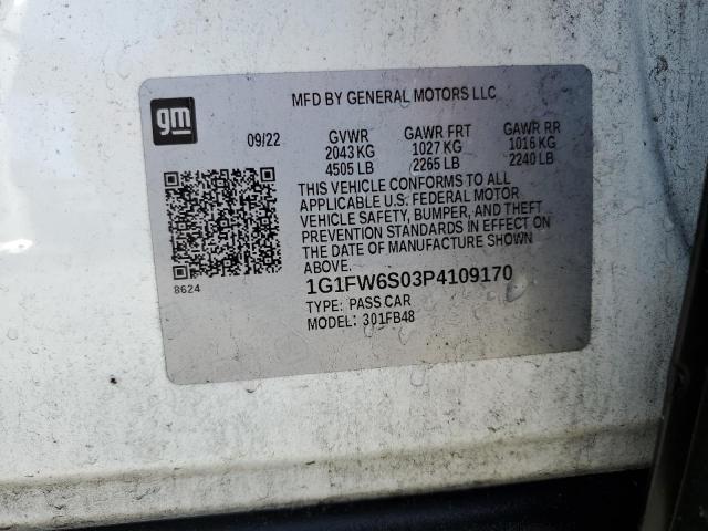 2023 CHEVROLET BOLT EV 1L #3297956856