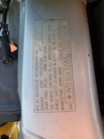 2002 BMW R1100 S - WB10432A52ZB52365