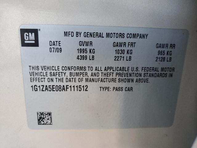 2010 CHEVROLET MALIBU LS #3264570926