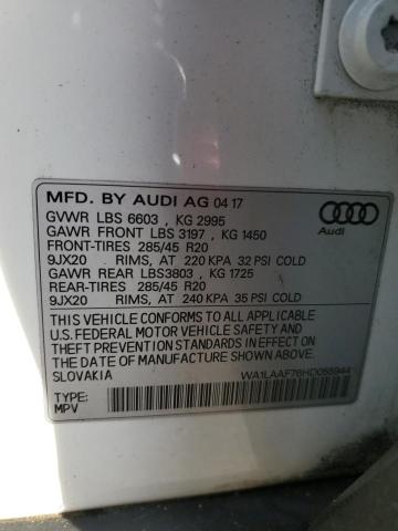 2017 AUDI Q7 PREMIUM #3278711610