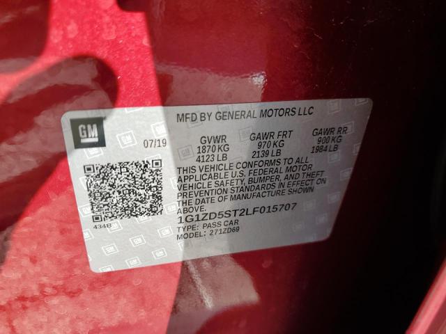 2020 CHEVROLET MALIBU LT #3263766133