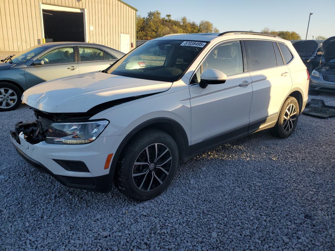 Lot #3302693014 2021 VOLKSWAGEN TIGUAN SE