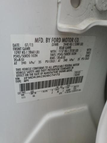 2013 FORD EDGE LIMIT - 2FMDK3KC9DBC74172