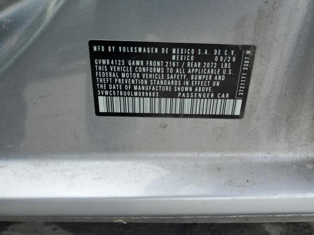 2020 VOLKSWAGEN JETTA S - 3VWC57BU0LM099683